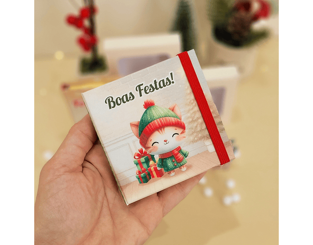 Arquivo Natal Capinha para Post It e Caixinha - TELMA CONTEL