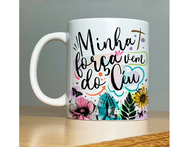 Arquivo Caneca Versículos - Coleção Palavras - Abacaxi Sublimático