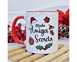 Arquivo Caneca Natal Amigo Secreto