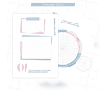 Arquivo Planner Floral 2025 Azul e Rosa - Criativa Afetiva