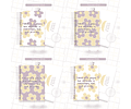 Arquivo Planner Floral 2025 Lilás e Amarelo - Criativa Afetiva