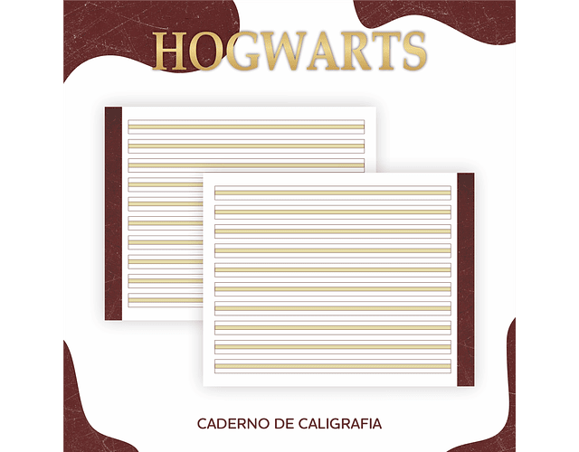 Arquivo Combo Escolar Hogwarts Harry Potter - Lina