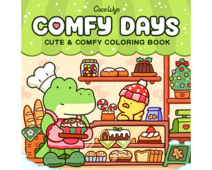 Arquivo Livro de Colorir Comfy Days Jacaré e Pintinho