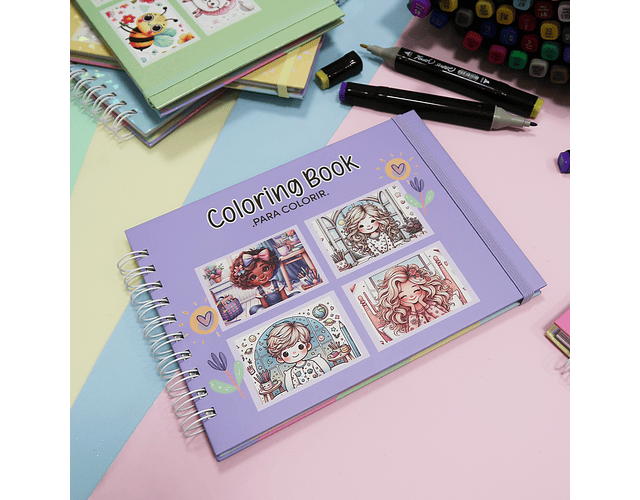 Arquivo livros de colorir coloring book mimos personalizados