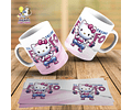 Arquivo caneca personagem academia divertida