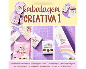 Arquivo Kit embalagem Criativa - Lua Studio Criativo