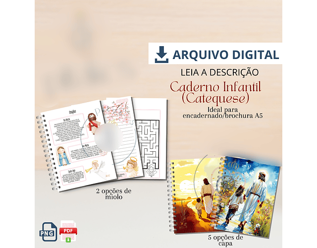 Arquivo caderno cataquese infantil - PITAKOS