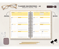 Arquivo Coleção Mística Planner Universitario A5 vertical 2025 - Moldes da Le