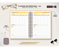 Arquivo Coleção Mística Planner A5 Universitario Vertical Permanente - Moldes da Le