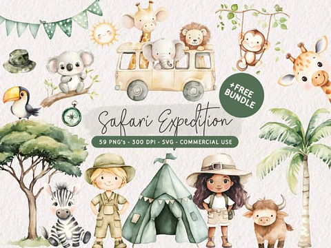 Kit Digital Safari - Kioshi