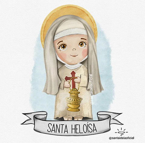 Kit Digital Santa Heloísa Aquarela - Santa Ideia