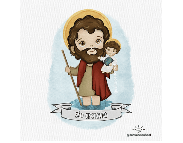 Kit Digital São Cristovâo Aquarela