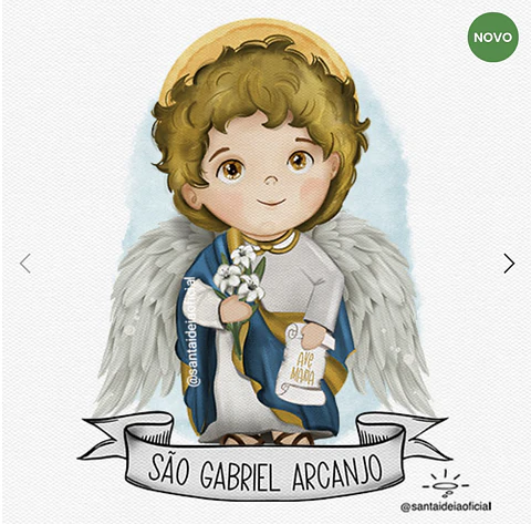 Kit Digital São Gabriel Arcanjo Aquarela - Santa Ideia