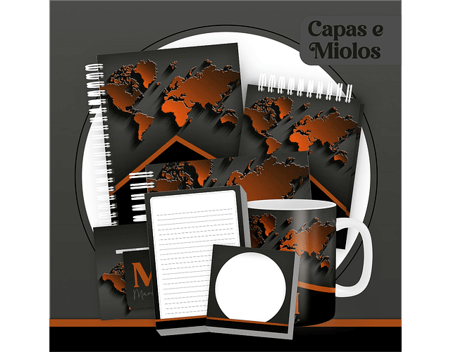 Arquivo Pack Capas e Miolos 1.0 2025  - 50 TEMAS - PAMELLA