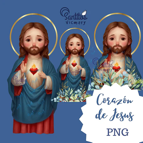 Kit Digital Sagrado Coração de Jesus