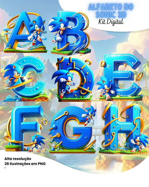 Kit Digital Sonic - ETERNIZE