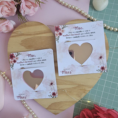 Arquivo dia das mães cartão espelho - BELLA IDEIA 