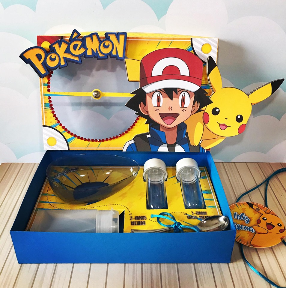 Arquivo páscoa mini confeiteiro menino Pokemon - LINA