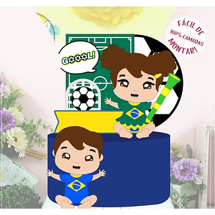 Arquivo topo de bolo - Copa do mundo 