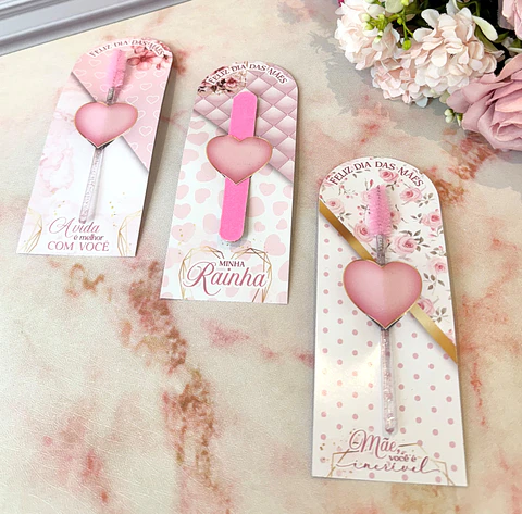 Arquivo dia das mães card lixa ou escovinha de cílios 