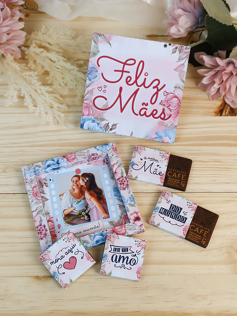 Arquivo dia das mães caixa para 4 lacreme