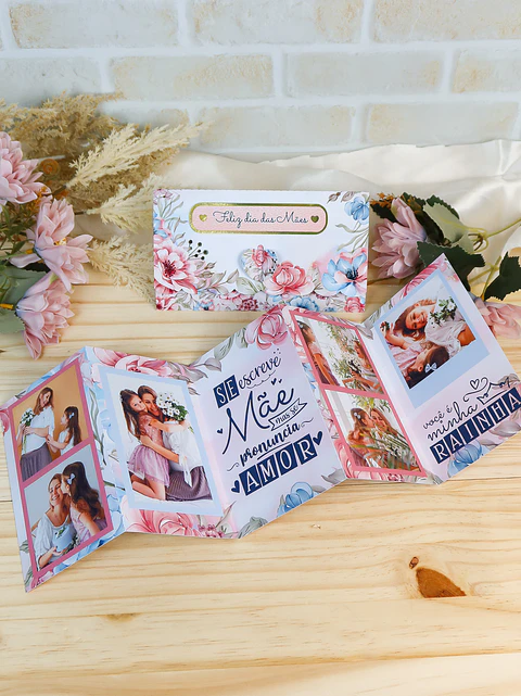 Arquivo dia das mães albúm sanfonado