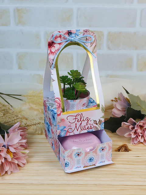 Arquivo dia das mães suporte para suculenta e sabonete