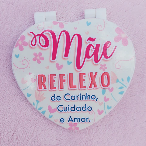 Arquivo dia das mães adesivo espelho coração - DHAMA DOS PAPÉIS 