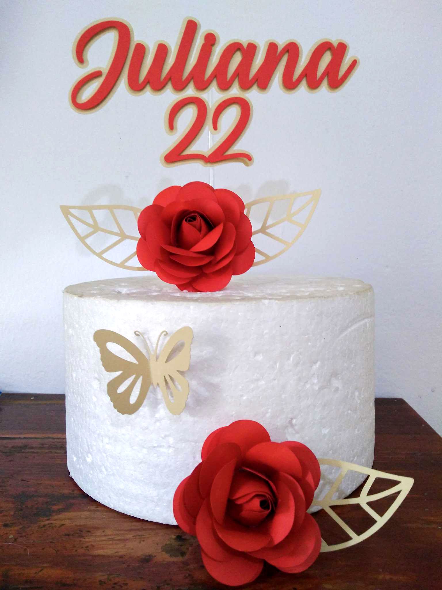 Arquivo Topo De Bolo Flores