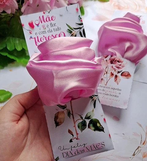 Arquivo dia das mães card touca de cetim - JLD