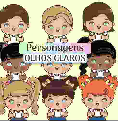 Kit Digital Mascote Volta ás Aulas - Amora Design 