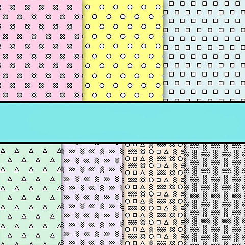 Kit Digital Papéis Básicos 3 - 