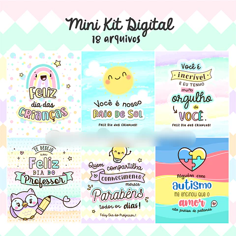 Kit Digital Datas Comemorativas - Ana Flor 