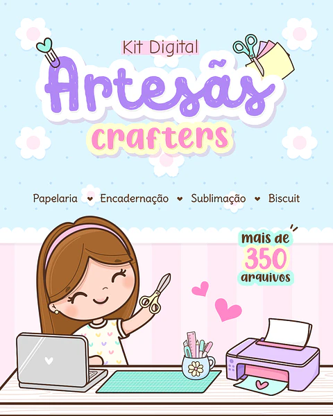 Kit Digital Artesã - Ana Flor 