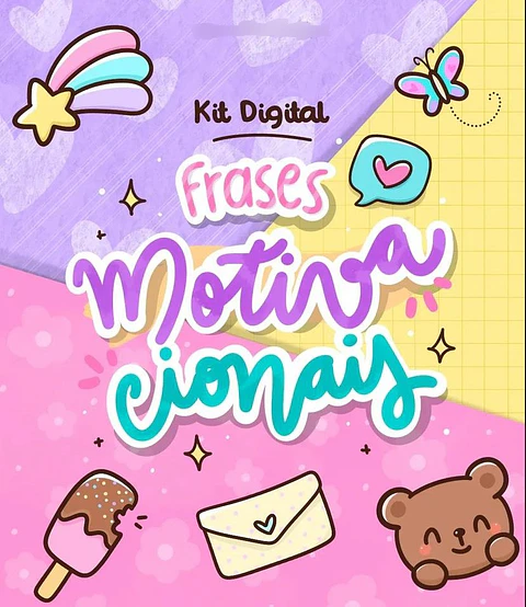 Kit Digital Frases Motivacionais - Ana Flor 