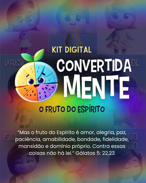 Kit Digital Convertidamente Divertidamente - Ana Flor 