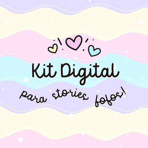 Kit Digital Stories Fofos - Ana Flor 