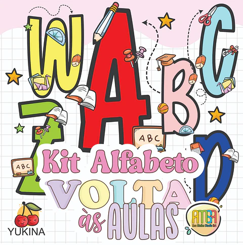 Kit Digital Alfabeto Volta as Àulas - Ana Melim