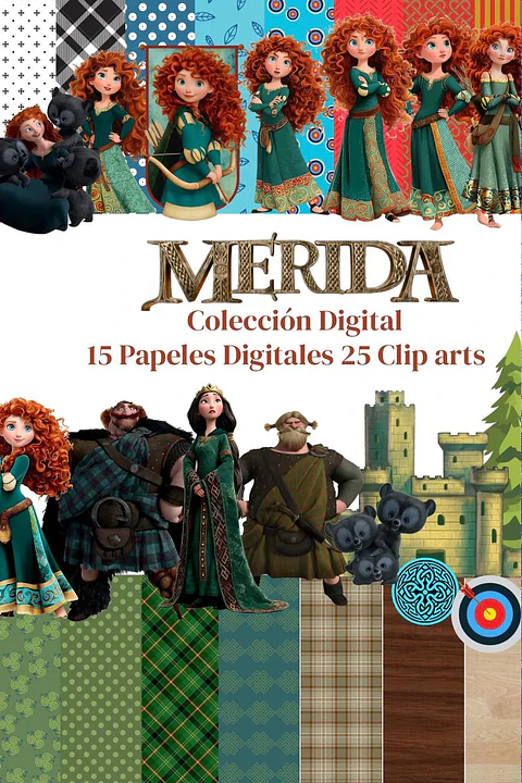Kit Digital Mérida Valente - Whimsy Design