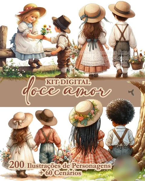 Kit Digital Doce Amor