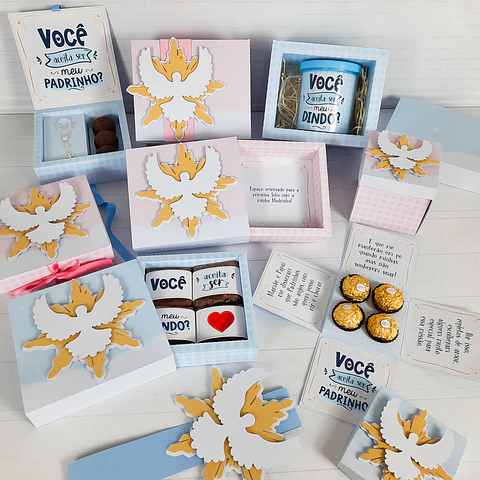 Arquivo Combo de Convites Padrinhos