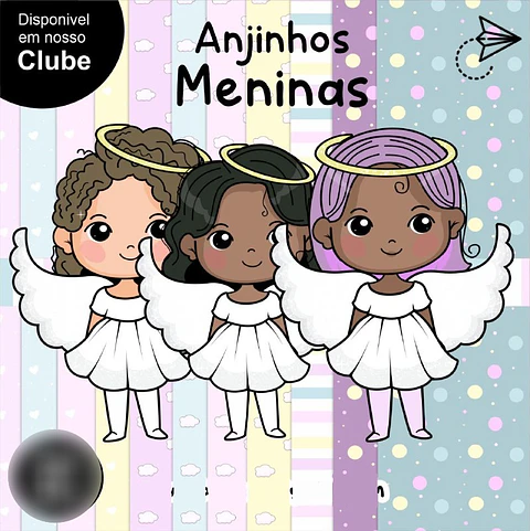 Kit Digital Anjinhos - Boneca Digital