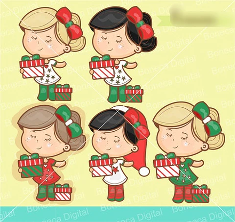 Kit Digital Boneca 13 - Boneca Digital