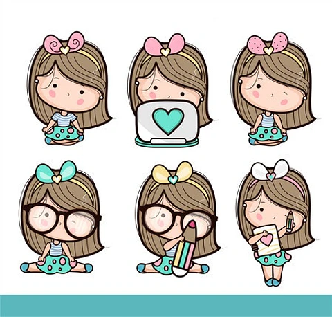 Kit Digital Boneca 28 - Boneca Digital