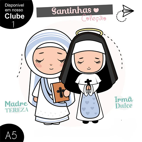 Kit Digital Coleção Santonhas 2 - Boneca Digital