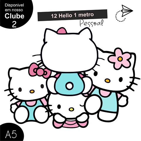 Kit Digital Hello Kitty 2 - Boneca Digital