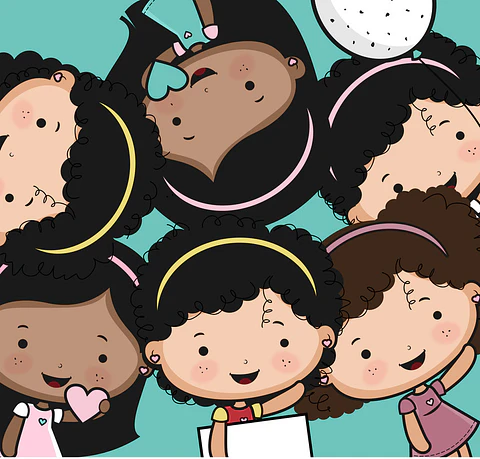 Kit Digital Meninas 10 - Boneca Digital