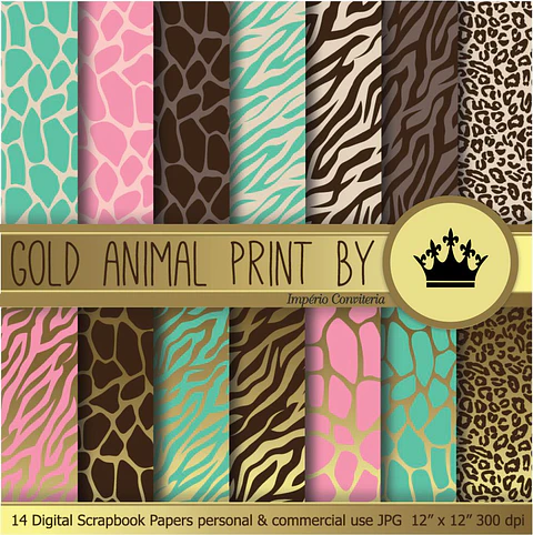 Kit Digital Animal Print 8