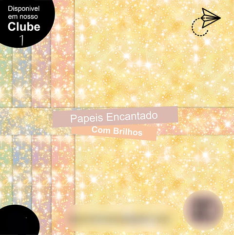 Kit Digital Papéis Encantado - Boneca Digital 