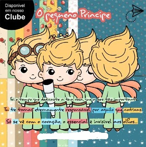 Kit Digital Pequeno Príncipe - Boneca Digital